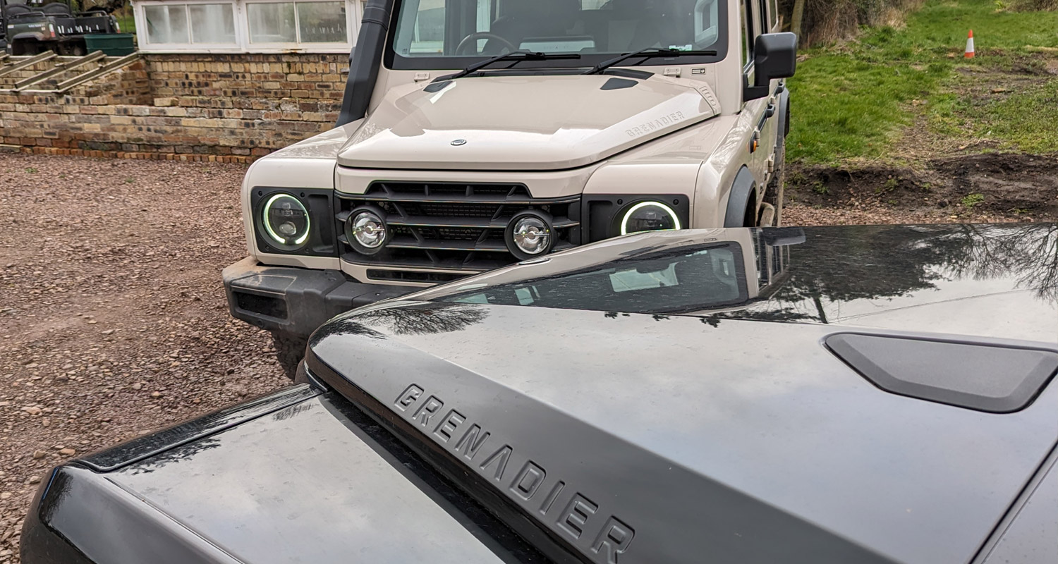 Ineos Grenadier Vehicle Training near Edinburgh Ineos Grenadier training in Scotland